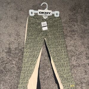 DKNY Olive Patterned Leggings
